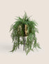 Artificial Trailing Asparagus Fern In Pot